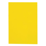 A4 Bright Project Board 160gsm - Colour Yellow